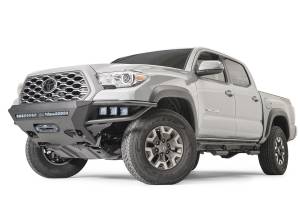 Fab Fours Bumpers & Off-Road Armor | 1350 Offroad - Fab Fours Vengeance Winch Front Bumper, with No Guard, 2 Stage Matte Black Powder Coat - TB16-01-1 - Image 3