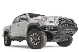 Fab Fours Bumpers & Off-Road Armor | 1350 Offroad - Fab Fours Vengeance Winch Front Bumper, with Pre-Runner Guard, Bare Steel - TB16-02-B - Image 2