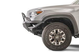Fab Fours Bumpers & Off-Road Armor | 1350 Offroad - Fab Fours Vengeance Winch Front Bumper, with High Pre-Runner Guard, 2 Stage Matte Black Powder Coat - TB16-03-1 - Image 4
