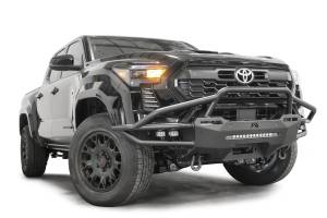 Fab Fours Bumpers & Off-Road Armor | 1350 Offroad - Fab Fours Vengeance Winch Front Bumper, with Pre-Runner Guard, Black Powder Coated - TB24-02-1 - Image 3
