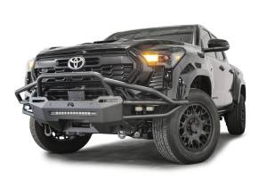 Fab Fours Bumpers & Off-Road Armor | 1350 Offroad - Fab Fours Vengeance Winch Front Bumper, with Pre-Runner Guard, Bare - TB24-02-B - Image 1