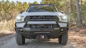 Fab Fours Bumpers & Off-Road Armor | 1350 Offroad - Fab Fours Vengeance Front Sensor Winch Bumper, with Pre-Runner Guard, Bare Steel, 115 lbs. Weight - TB68-02-B - Image 10