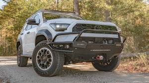 Fab Fours Bumpers & Off-Road Armor | 1350 Offroad - Fab Fours Vengeance Front Sensor Winch Bumper, with Pre-Runner Guard, 115 lbs. Weight - TB68-02-1 - Image 12