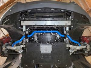 aFe Power Performance Parts & Installation | 1350 Offroad - aFe CONTROL Front Sway Bar Blue Infiniti Q50/Q60 16-24 V6-3.0L (tt) - 440-711001FL - Image 1