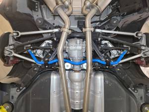 aFe Power Performance Parts & Installation | 1350 Offroad - aFe CONTROL Front & Rear Sway Bar Set Blue Infiniti Q50/Q60 16-24 V6-3.0L (tt) AWD - 440-711002-L - Image 1