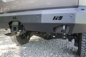Fab Fours Bumpers & Off-Road Armor | 1350 Offroad - Fab Fours Premium Rear Bumper, Bare Steel, for 2x3 LED Lights, 3/16-in Steel - TL24-Y6751-B - Image 3