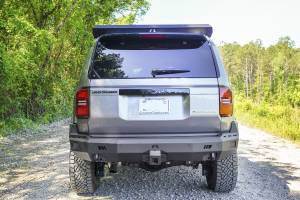 Fab Fours Bumpers & Off-Road Armor | 1350 Offroad - Fab Fours Premium Rear Bumper, Bare Steel, for 2x3 LED Lights, 3/16-in Steel - TL24-Y6751-B - Image 2