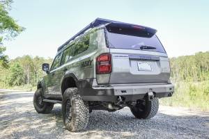 Fab Fours Bumpers & Off-Road Armor | 1350 Offroad - Fab Fours Premium Rear Bumper, Bare Steel, for 2x3 LED Lights, 3/16-in Steel - TL24-Y6751-B - Image 5