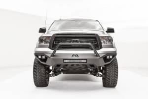 Fab Fours Bumpers & Off-Road Armor | 1350 Offroad - Fab Fours Vengeance Front Bumper, Black Powder Coat, with Pre Runner Guard - TT07-D4452-1 - Image 1