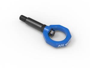 aFe Power Performance Parts & Installation | 1350 Offroad - aFe CONTROL Front Tow Hook Blue BMW F-Chassis 2/3/4/M - 450-502001-L - Image 3