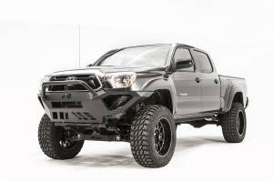 Fab Fours Bumpers & Off-Road Armor | 1350 Offroad - Fab Fours Vengeance Front Bumper, Bare Steel, with Pre-Runner Grill Guard - TT12-D1652-B - Image 3