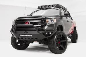Fab Fours Bumpers & Off-Road Armor | 1350 Offroad - Fab Fours Vengeance Front Bumper, Bare Steel, Pre-Runner Guard - TT14-D2852-B - Image 2