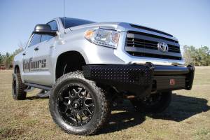 Fab Fours Bumpers & Off-Road Armor | 1350 Offroad - Fab Fours Black Steel Front Bumper, Black Powder Coat, without Grill Guard, with Tow Hooks - TT14-K2861-1 - Image 4