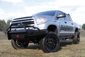 Fab Fours Bumpers & Off-Road Armor | 1350 Offroad - Fab Fours Black Steel Front Bumper, Black Powder Coat, with Pre-Runner Grill Guard & Tow Hooks - TT14-K2862-1 - Image 3