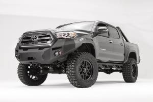 Fab Fours Bumpers & Off-Road Armor | 1350 Offroad - Fab Fours Premium Winch Front Bumper, Black Powder Coat, without Grill Guard - TT16-B3651-1 - Image 3
