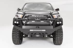 Fab Fours Bumpers & Off-Road Armor | 1350 Offroad - Fab Fours Vengeance Front Bumper, Black Powder Coat, Pre-Runner Guard - TT16-D3652-1 - Image 2