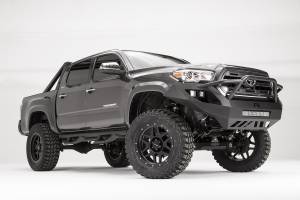 Fab Fours Bumpers & Off-Road Armor | 1350 Offroad - Fab Fours Vengeance Front Bumper, Bare Steel, Pre-Runner Guard - TT16-D3652-B - Image 1
