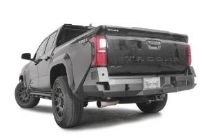 Fab Fours Bumpers & Off-Road Armor | 1350 Offroad - Fab Fours Premium Rear Sensor Bumper, 3/4-in D-Ring Recovery Points, Bare - TT24-W6351-B - Image 1