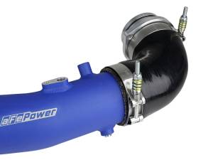 aFe Power Performance Parts & Installation | 1350 Offroad - aFe BladeRunner 2-1/2-in to 3-in Aluminum Hot-Side Charge Pipe Blue - 46-20408-L - Image 4