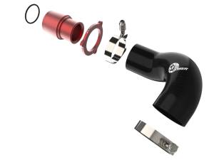 aFe Power Performance Parts & Installation | 1350 Offroad - aFe BladeRunner Turbo Muffler Delete for aFe Charge Pipe Red - 46-20417-R - Image 4