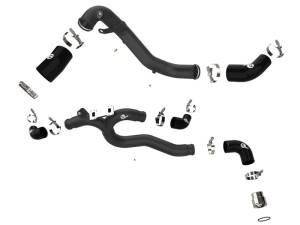 aFe Power Performance Parts & Installation | 1350 Offroad - aFe BladeRunner 3-in Aluminum Hot & Cold Charge Pipe Kit Black Kia Stinger 18-23 V6-3.3L (tt) - 46-20504-B - Image 6