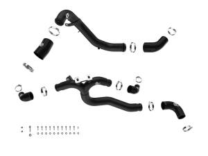 aFe Power Performance Parts & Installation | 1350 Offroad - aFe BladeRunner Aluminum Hot & Cold Charge Pipe Kit Black Genesis G70 19-26 V6-3.3L (tt) - 46-20804-B - Image 4