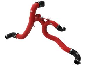 aFe Power Performance Parts & Installation | 1350 Offroad - aFe BladeRunner Aluminum Hot & Cold Charge Pipe Kit Red Genesis G70 19-26 V6-3.3L (tt) - 46-20804-R - Image 1