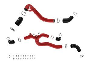 aFe Power Performance Parts & Installation | 1350 Offroad - aFe BladeRunner Aluminum Hot & Cold Charge Pipe Kit Red Genesis G70 19-26 V6-3.3L (tt) - 46-20804-R - Image 3