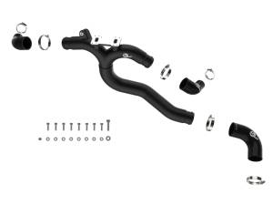aFe Power Performance Parts & Installation | 1350 Offroad - aFe BladeRunner 2-1/2-in to 3-in Aluminum Hot-Side Charge Pipe Black Genesis G70 19-26 V6-3.3L (tt) - 46-20808-B - Image 6