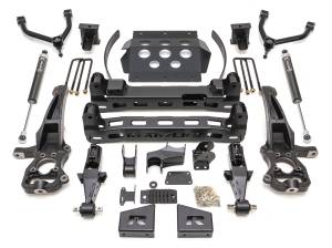 ReadyLIFT Suspension & Leveling Kits | 1350 Offroad - ReadyLIFT Big Lift Kit with Shocks 8-in Lift with Upper Control Arms & Rear Falcon 1.1 Monotube Shocks - 44-39805 - Image 1