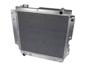 aFe Power Performance Parts & Installation | 1350 Offroad - aFe BladeRunner Street Series High Capacity Aluminum Radiator Jeep Wrangler (TJ) 97-06 L6-4.0L - 46-52101 - Image 4