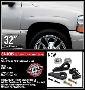 ReadyLIFT Suspension & Leveling Kits | 1350 Offroad - ReadyLIFT SST Lift Kit 2.5-in Front/1-in Rear Lift - 69-3005 - Image 3
