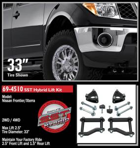 ReadyLIFT Suspension & Leveling Kits | 1350 Offroad - ReadyLIFT SST Lift Kit 2.5-in Front/1.5-in Rear Lift - 69-4510 - Image 2