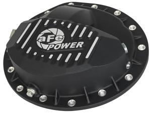 aFe Power Performance Parts & Installation | 1350 Offroad - aFe Pro Series Rear Differential Cover Black with Machined Fins GM Trucks 99-13 - 46-70372 - Image 1