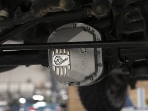 aFe Power Performance Parts & Installation | 1350 Offroad - aFe Street Series Dana 30 Front Differential Cover Raw with Machined Fins - 46-71130A - Image 1