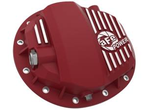 aFe Power Performance Parts & Installation | 1350 Offroad - aFe Pro Series Rear Differential Cover Red with Machined Fins GM Gas Trucks/SUVs 19-26 (GMCH 9.5) - 46-71140R - Image 2