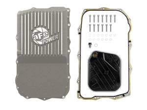 aFe Power Performance Parts & Installation | 1350 Offroad - aFe Street Series Transmission Pan Raw with Machined Fins - 46-71300A - Image 5