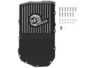 aFe Power Performance Parts & Installation | 1350 Offroad - aFe Pro Series Transmission Pan Black with Machined Fins RAM TRX 21-24 (8HP95 Transmission) - 46-71310B - Image 2