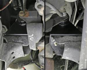 RockJock 4x4 Jeep Suspension & Steering | 1350 Offroad - RockJock HD Motor Mount Kit, 1-in Raised - CE-9200 - Image 2