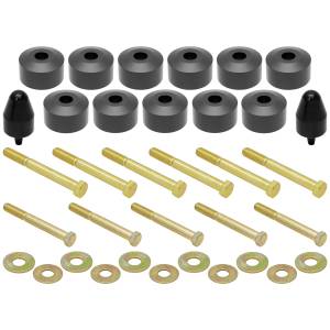 RockJock 4x4 Jeep Suspension & Steering | 1350 Offroad - RockJock Body Lift Kit, 1-in Lift - CE-9300 - Image 1