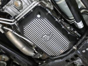 aFe Power Performance Parts & Installation | 1350 Offroad - aFe Pro Series Transmission Pan Black with Machined Fins - 46-71380B - Image 1