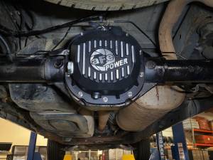 aFe Power Performance Parts & Installation | 1350 Offroad - aFe Pro Series Rear Differential Cover Black with Machined Fins Ford F-150 90-14 (Ford 8.8)" - 46-71410B - Image 1