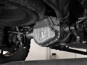 aFe Power Performance Parts & Installation | 1350 Offroad - aFe Street Series Rear Differential Cover Raw with Machined Fins - 46-71490A - Image 1