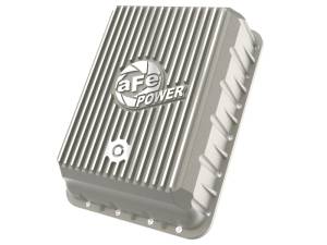 aFe Power Performance Parts & Installation | 1350 Offroad - aFe Street Series Transmission Pan Raw with Machined Fins - 46-71500A - Image 1
