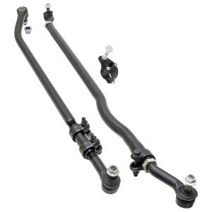 RockJock 4x4 Jeep Suspension & Steering | 1350 Offroad - RockJock CurrectlyncSteering System, with Flipped Drag Link, Premium Jam Nuts & Adjuster - JK-9704P - Image 1
