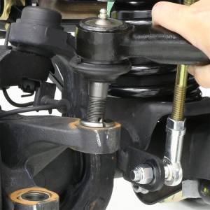 RockJock 4x4 Jeep Suspension & Steering | 1350 Offroad - RockJock CurrectlyncSteering System, with Flipped Drag Link, Premium Jam Nuts & Adjuster - JK-9704P - Image 2