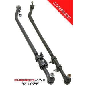 RockJock 4x4 Jeep Suspension & Steering | 1350 Offroad - RockJock CurrectlyncSteering System, with Flipped Drag Link, Premium Jam Nuts & Adjuster - JK-9704P - Image 8