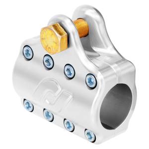 RockJock 4x4 Jeep Suspension & Steering | 1350 Offroad - RockJock Currectlync Tie Rod Clamp Bracket, Ram Assist, 7075-T6 Billet Aluminum - RJ-401000-101 - Image 1