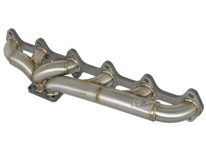 aFe Power Performance Parts & Installation | 1350 Offroad - aFe Twisted Steel 304 Stainless Steel Header with T4 Turbo Flange - 48-32018 - Image 1