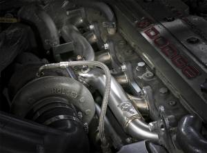 aFe Power Performance Parts & Installation | 1350 Offroad - aFe Twisted Steel Header Turbo Manifold (T3) Dodge Diesel Trucks 98.5-02 L6-5.9L (td) - 48-32020 - Image 1